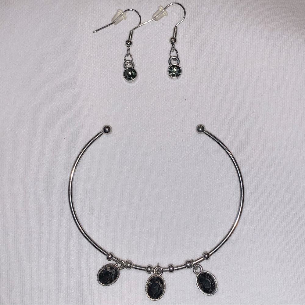 Bangle and earring set